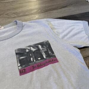 vintage U2 the u forgettable fire t shirt 1984 S/M
